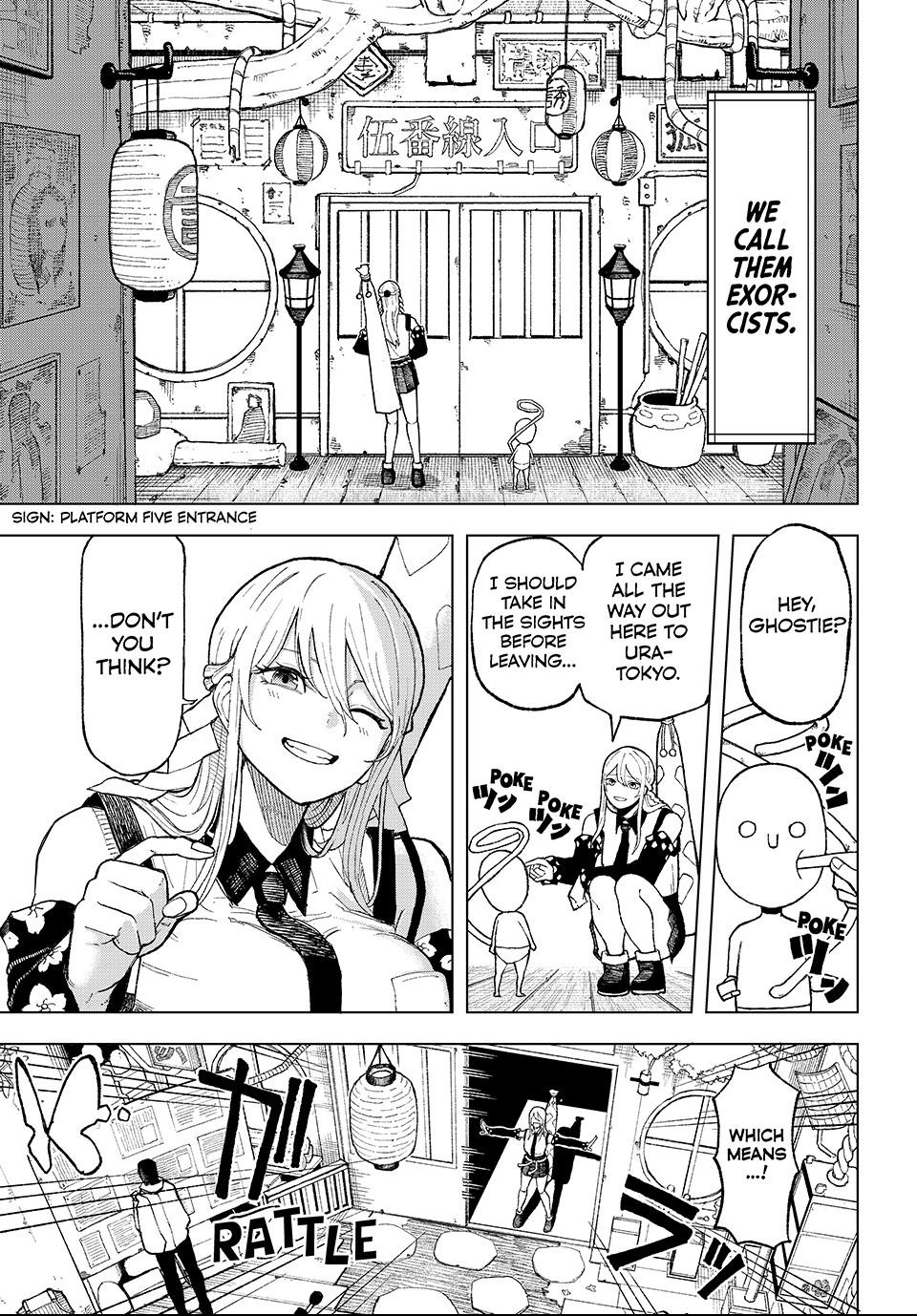 Ura-Tokyo: Exorcist City Chapter 1 page 9 - 