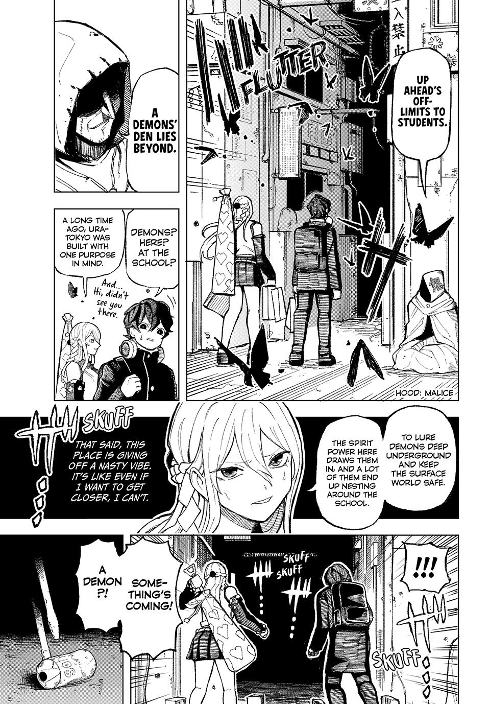 Ura-Tokyo: Exorcist City Chapter 2 page 8 - 