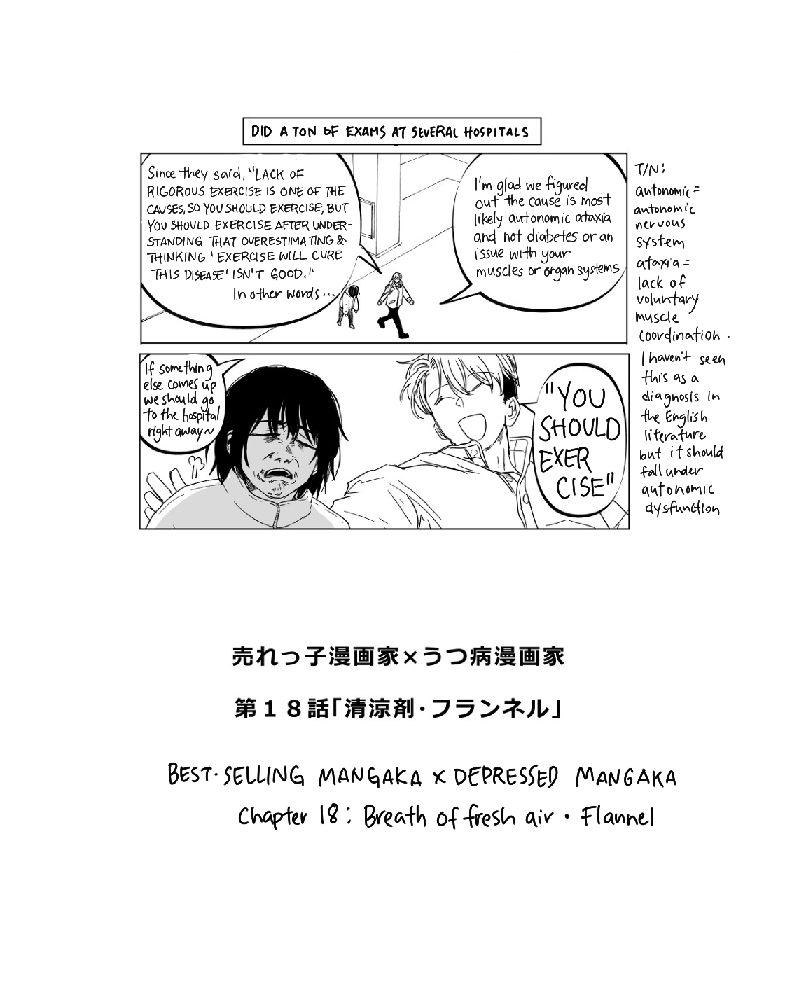 Urekko Mangaka X Utsubyou Mangaka Chapter 18 page 2 - 