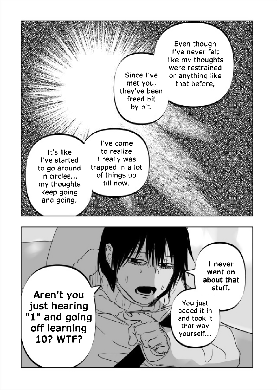 Urekko Mangaka X Utsubyou Mangaka Chapter 22.2 page 44 - 