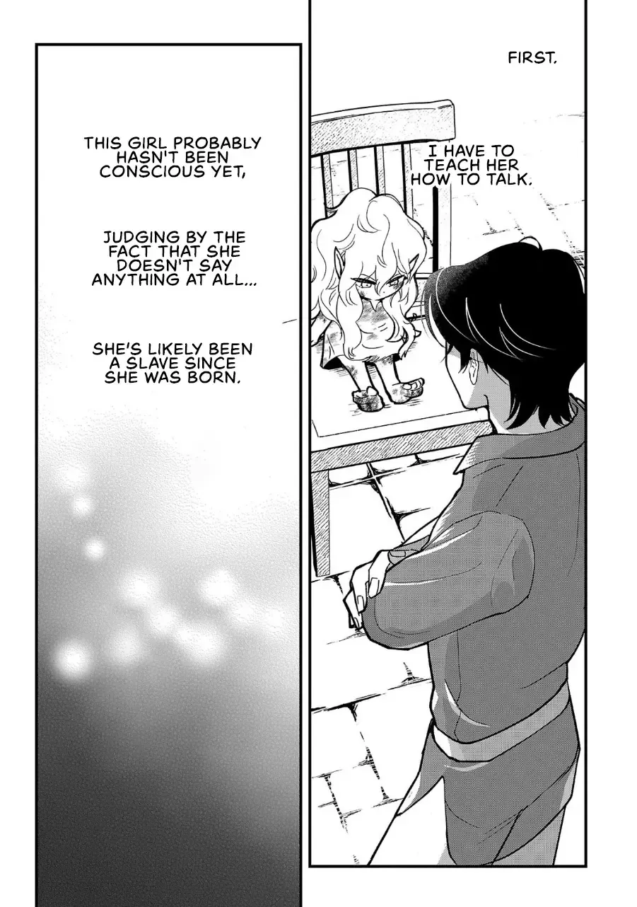 Urenokori no Dorei Elf o Hirotta no de, Musume ni Suru Koto ni shita Chapter 1 page 34 - 