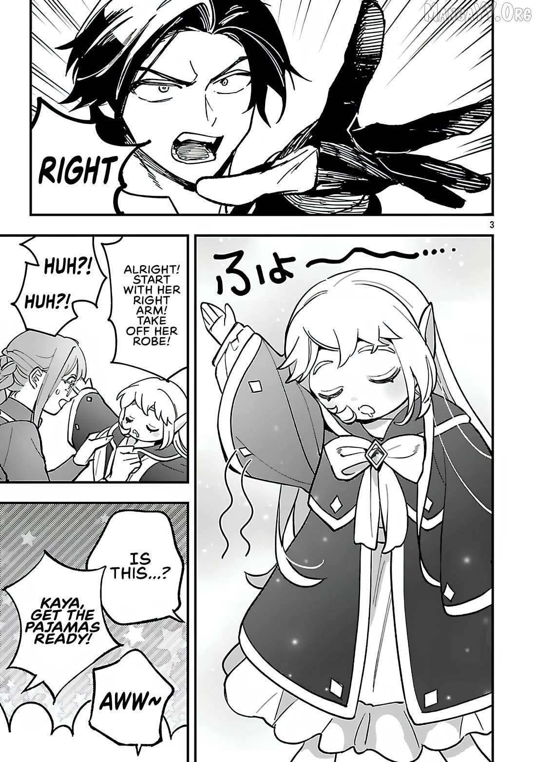 Urenokori no Dorei Elf o Hirotta no de, Musume ni Suru Koto ni shita Chapter 20.1 page 3 - 