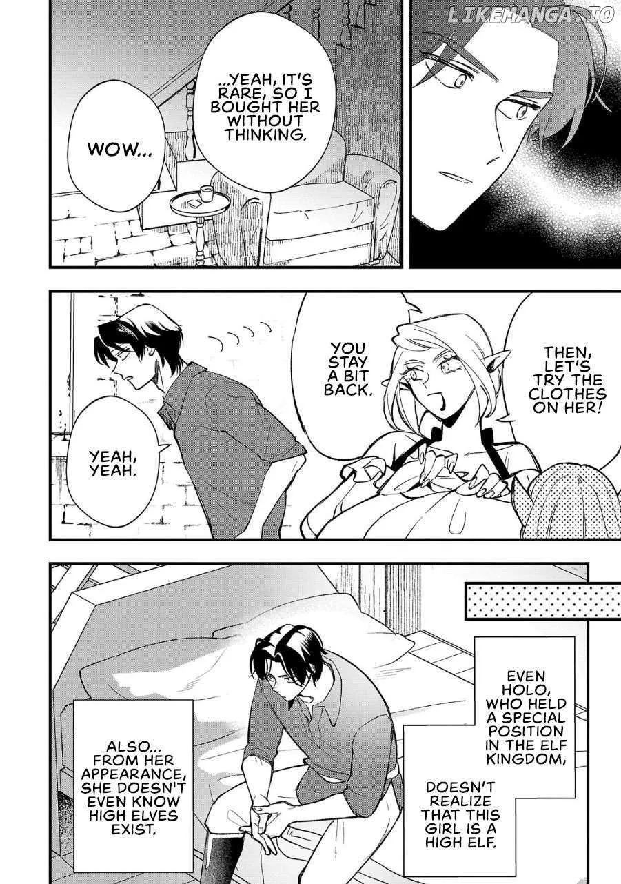 Urenokori no Dorei Elf o Hirotta no de, Musume ni Suru Koto ni shita Chapter 3 page 6 - 