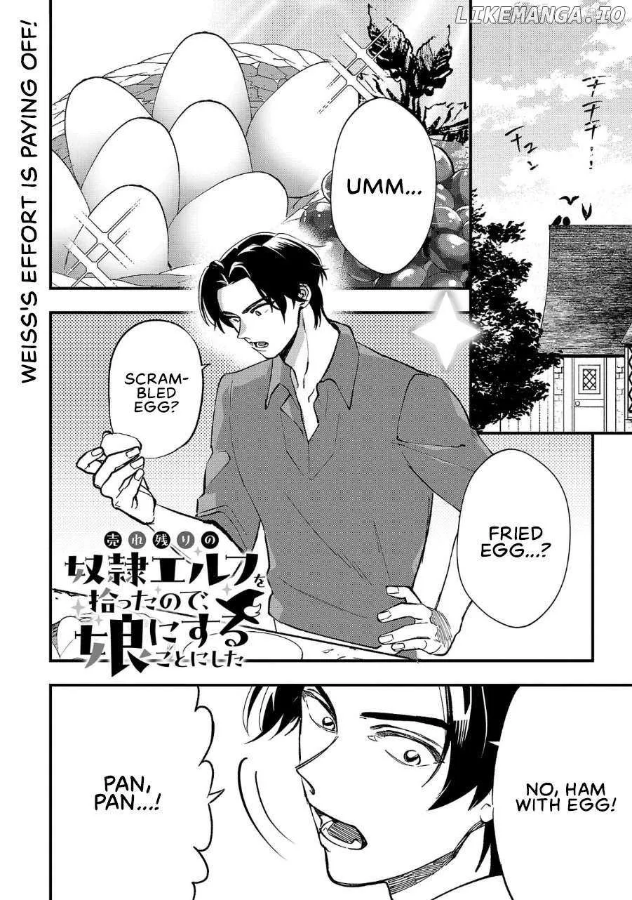 Urenokori no Dorei Elf o Hirotta no de, Musume ni Suru Koto ni shita Chapter 4 page 4 - 