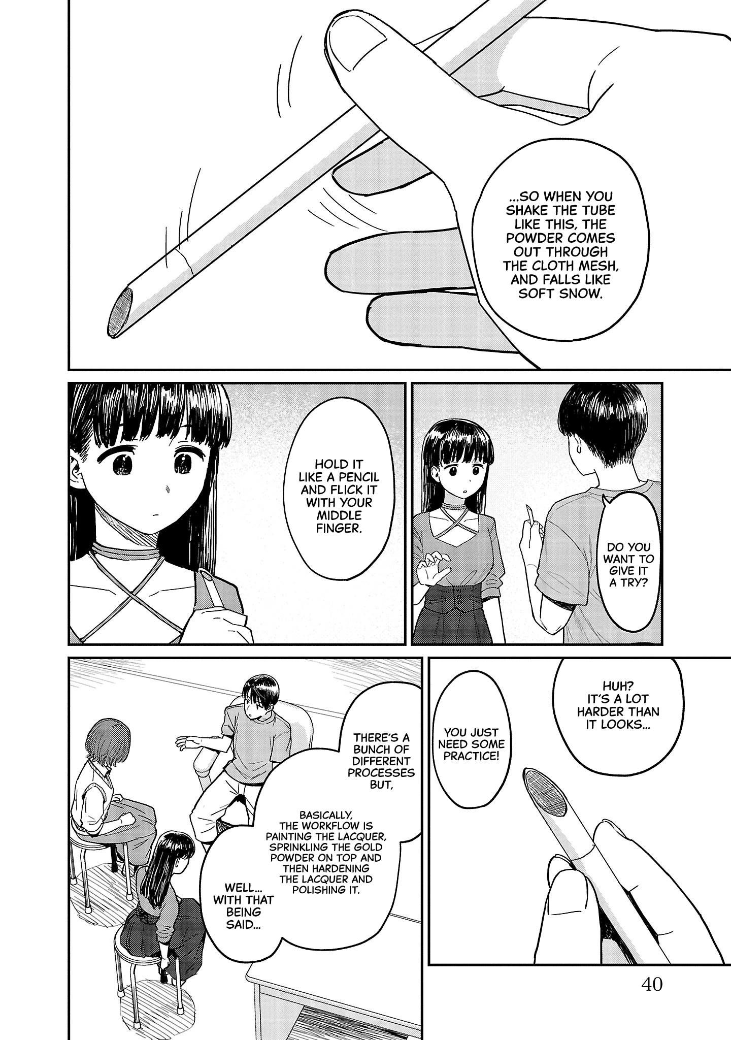 Urushi Uruhashi Chapter 7 page 12 - 