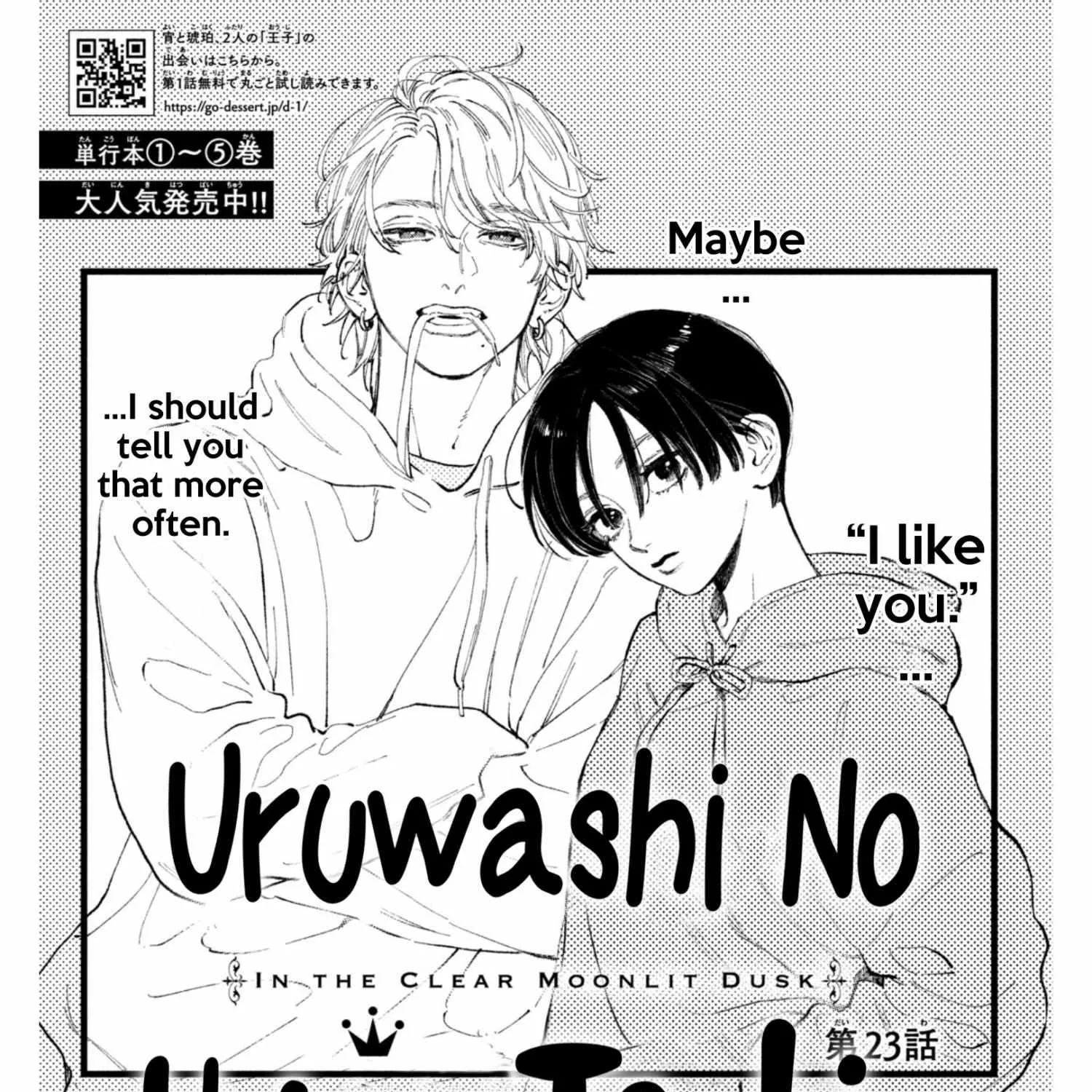 Uruwashi No Yoi No Tsuki Chapter 23 page 4 - 