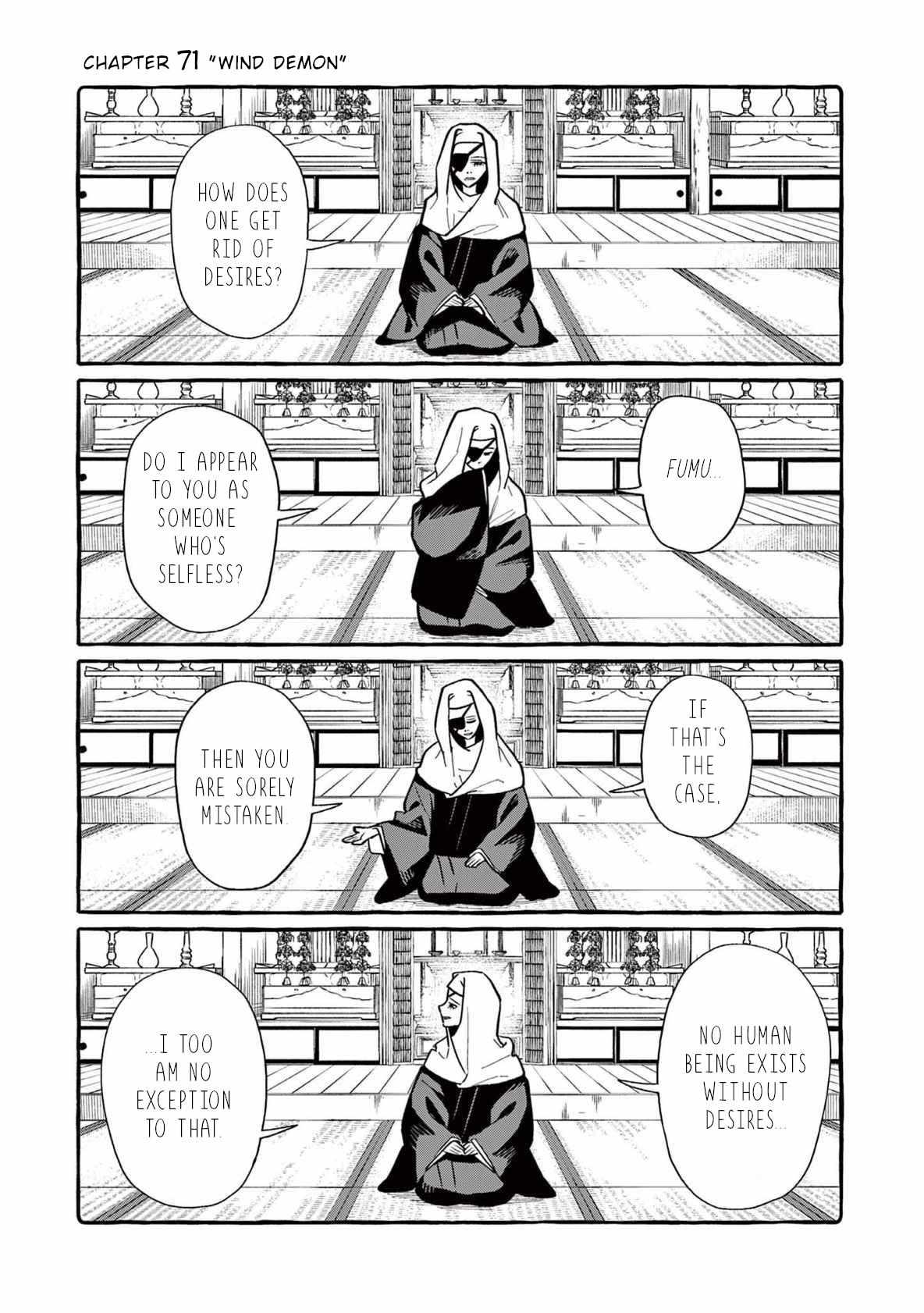 Ushiro no Shoumen Kamui-san Chapter 71 page 2 - 