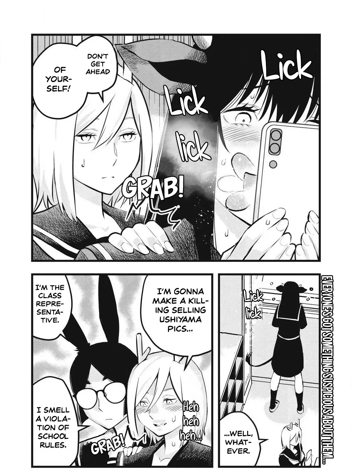 Ushiyama-san Chapter 4 page 12 - 