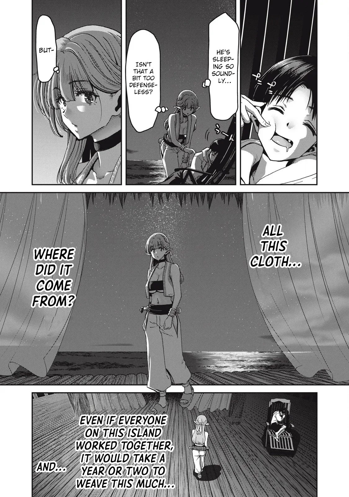 Using crafting skills to completely transform a deserted island in another world! ...Or so I thought, but there are native inhabitants who seem to be after my seed. Chapter 1 page 26 - 