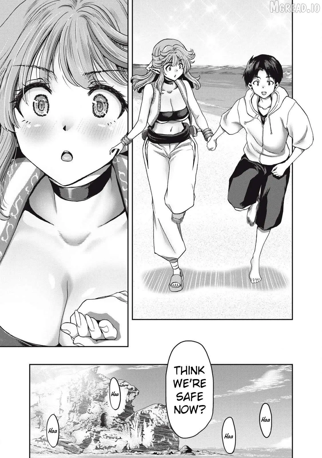 Using crafting skills to completely transform a deserted island in another world! ...Or so I thought, but there are native inhabitants who seem to be after my seed. Chapter 2 page 14 - 