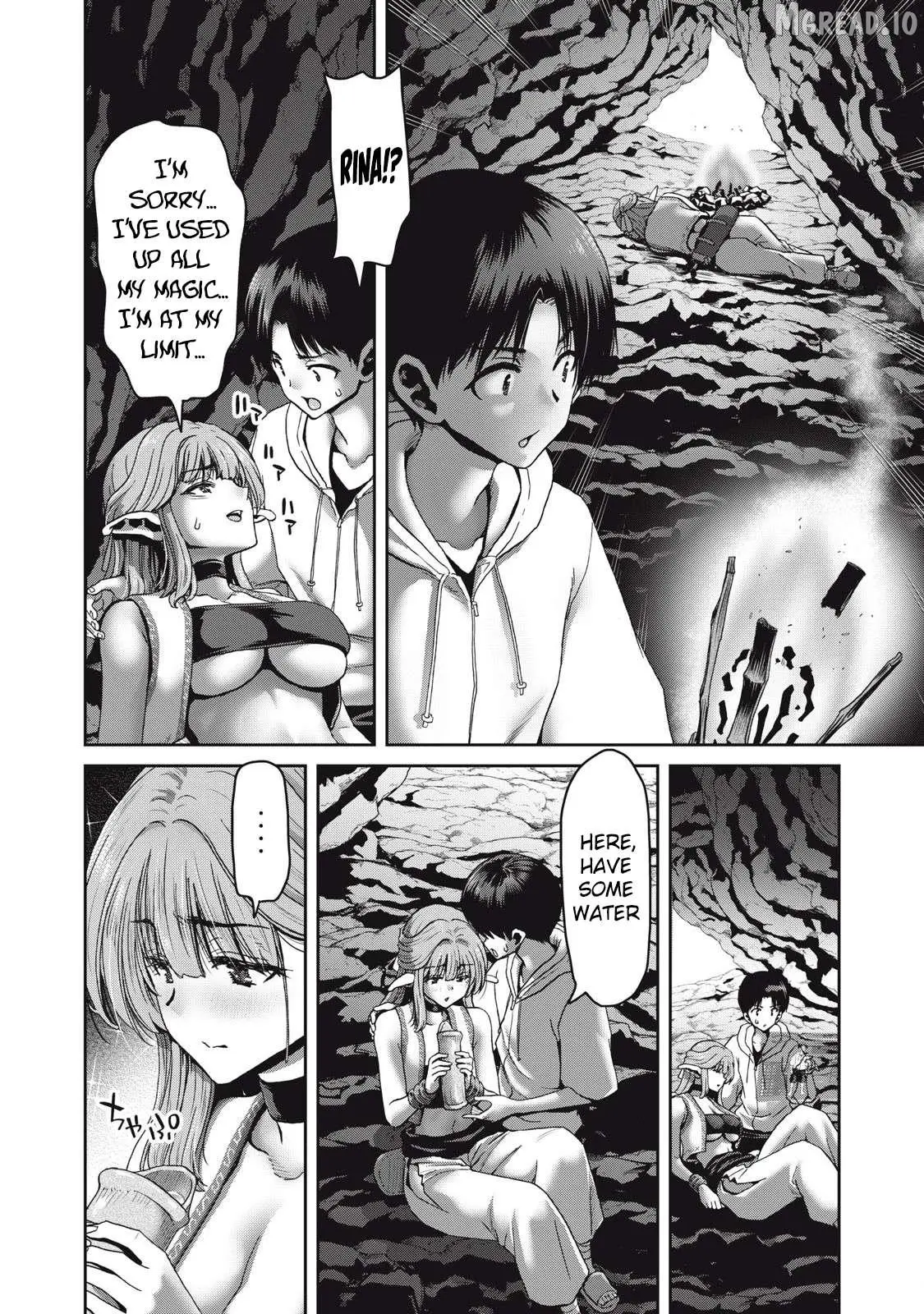Using crafting skills to completely transform a deserted island in another world! ...Or so I thought, but there are native inhabitants who seem to be after my seed. Chapter 2 page 15 - 