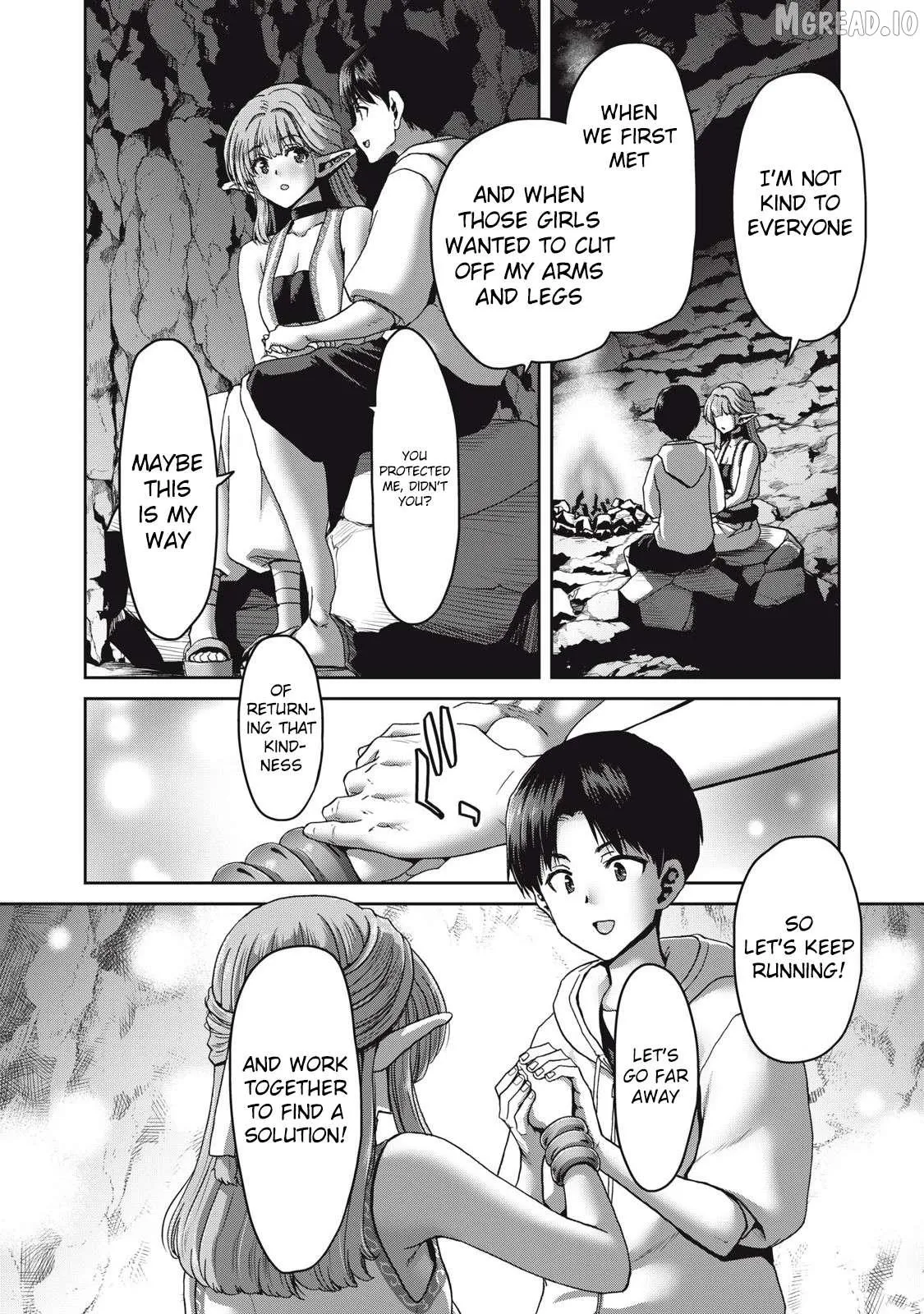 Using crafting skills to completely transform a deserted island in another world! ...Or so I thought, but there are native inhabitants who seem to be after my seed. Chapter 2 page 25 - 