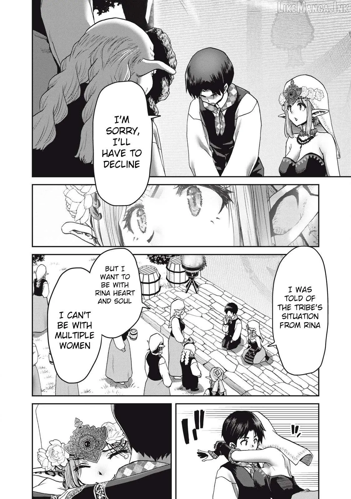 Using crafting skills to completely transform a deserted island in another world! ...Or so I thought, but there are native inhabitants who seem to be after my seed. Chapter 3 page 29 - 