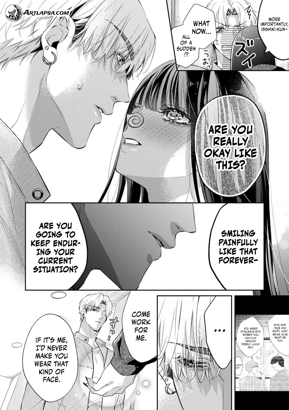 Uso Wayarashii Doku de Tokashite. Abakaretai Otoko no Aishikata Chapter 3 page 21 - 