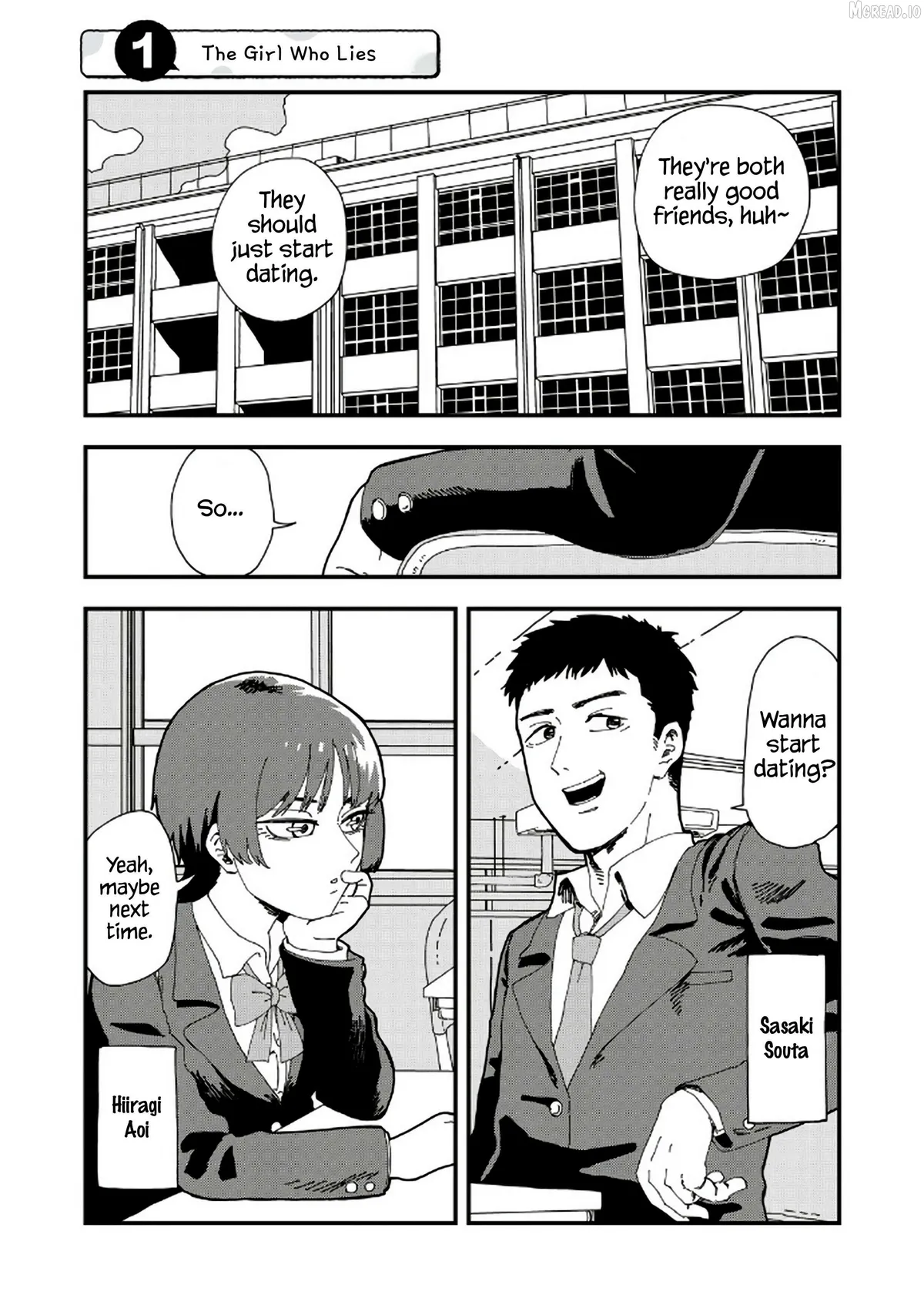 Usotsuki Kanojo wa, Kyou mo Kanojo-buru Chapter 1 page 4 - 