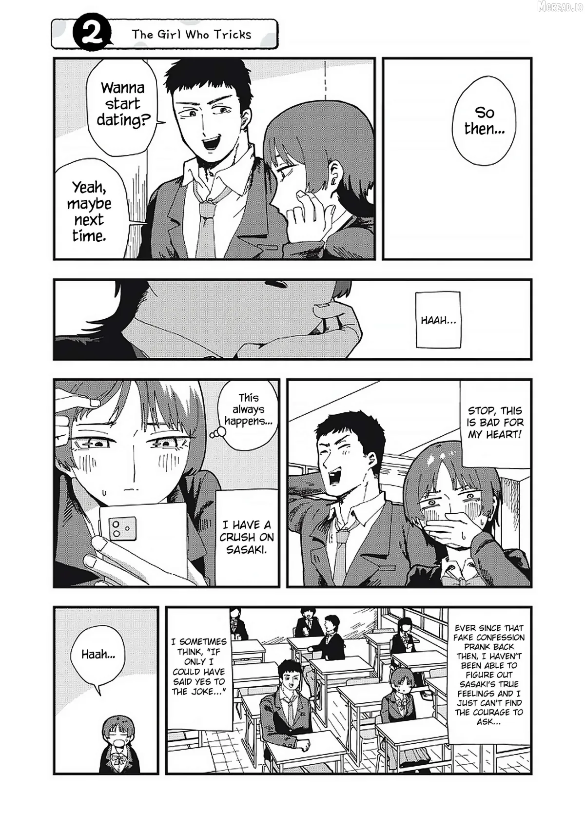 Usotsuki Kanojo wa, Kyou mo Kanojo-buru Chapter 2 page 1 - 