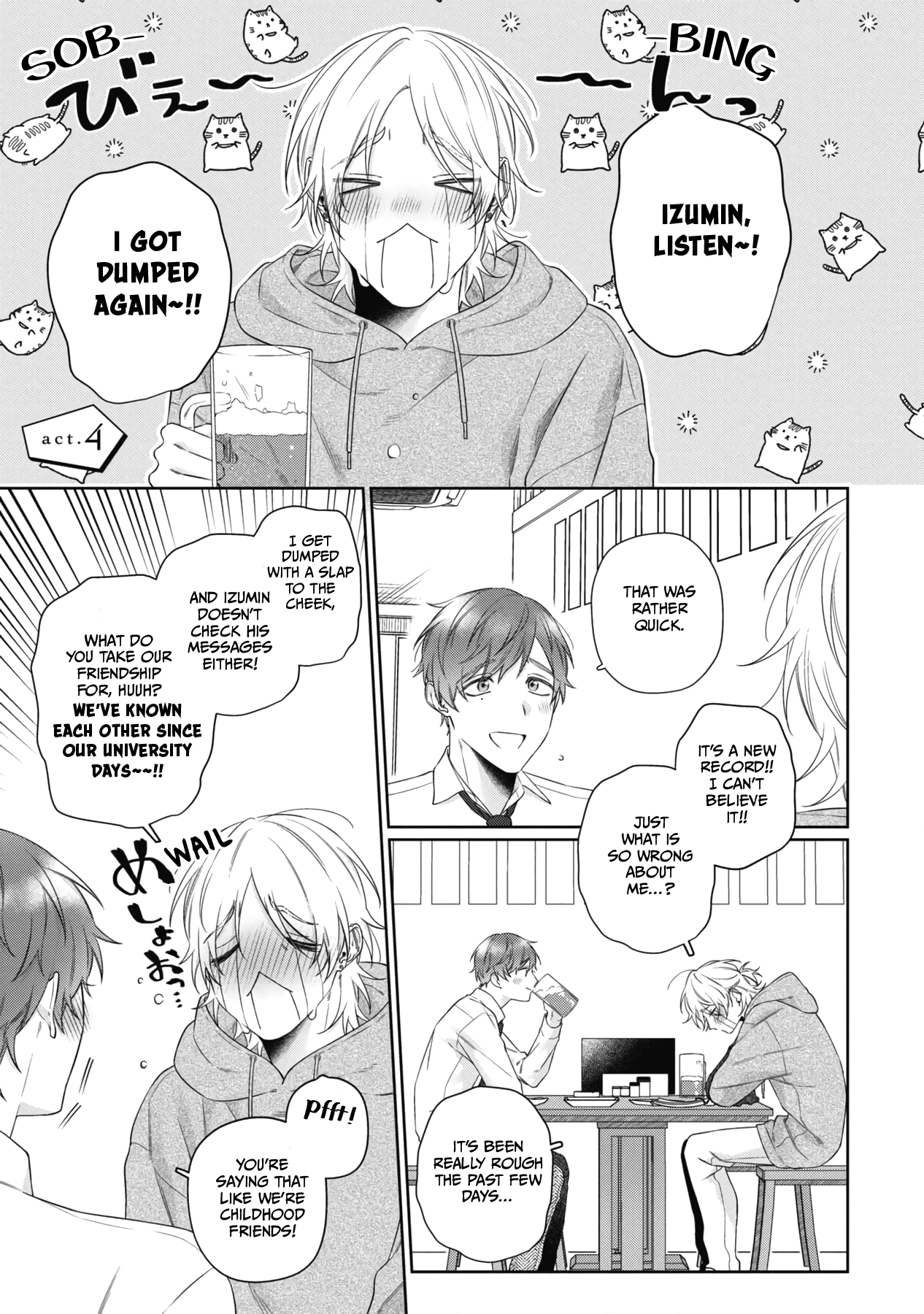 Usotsuki to Hatsukoi Chapter 4 page 1 - 