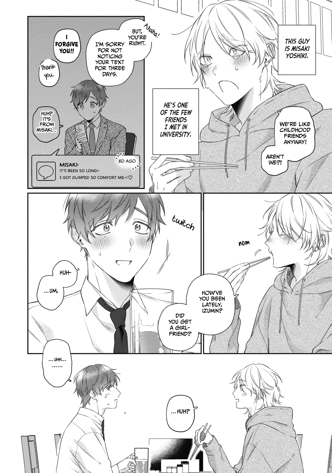 Usotsuki to Hatsukoi Chapter 4 page 2 - 