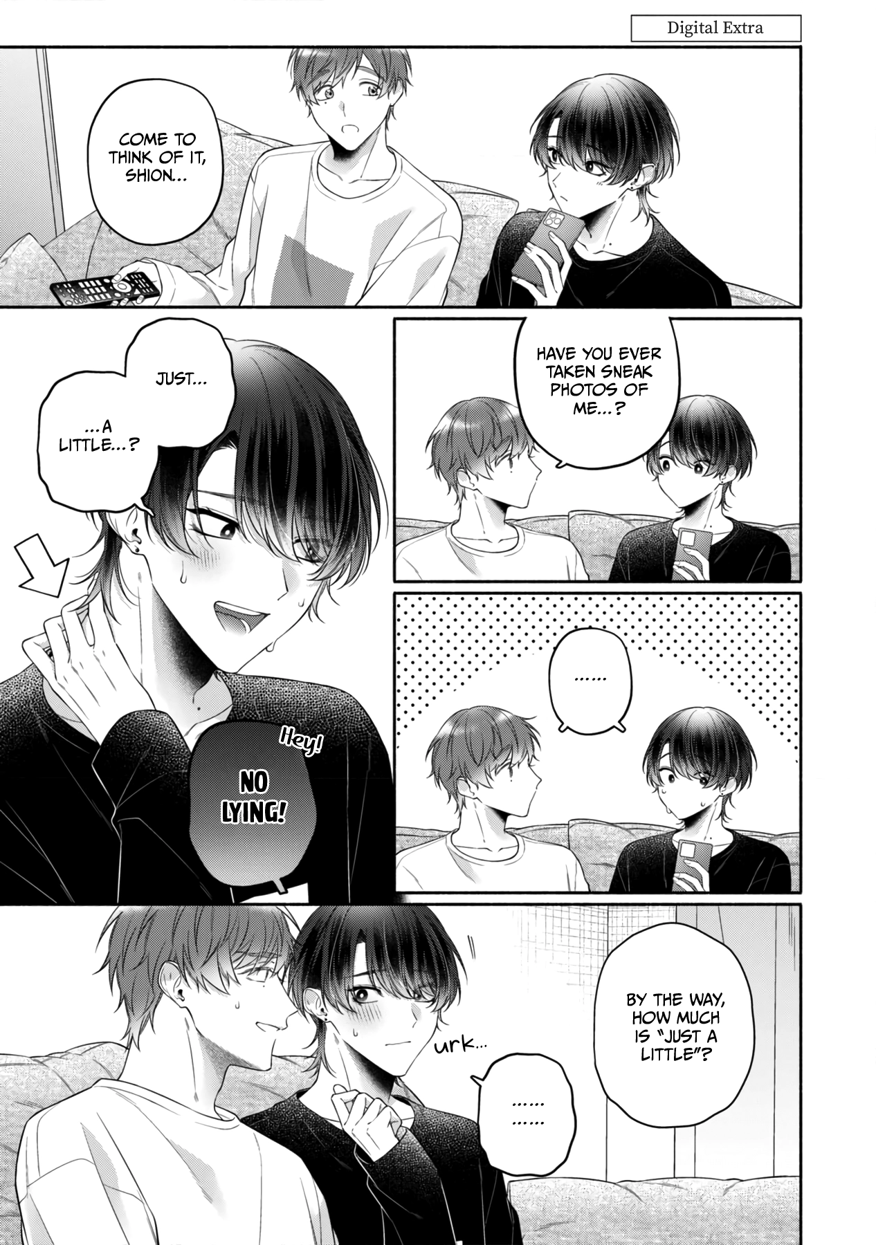 Usotsuki to Hatsukoi Chapter 6.5 page 13 - 
