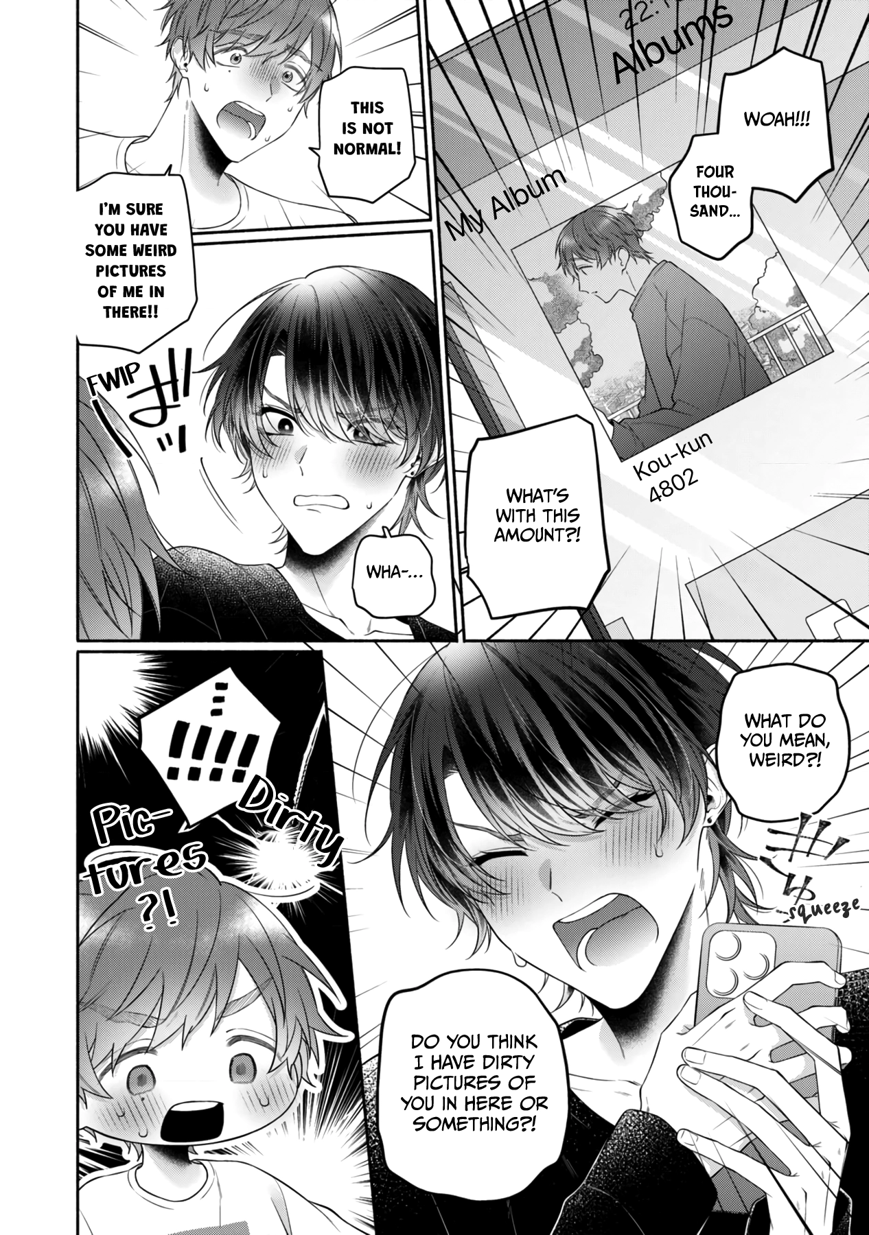 Usotsuki to Hatsukoi Chapter 6.5 page 14 - 