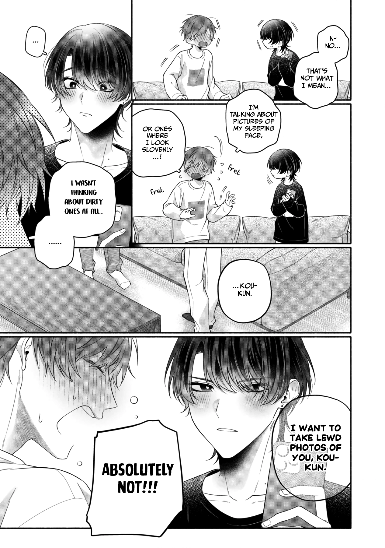 Usotsuki to Hatsukoi Chapter 6.5 page 15 - 