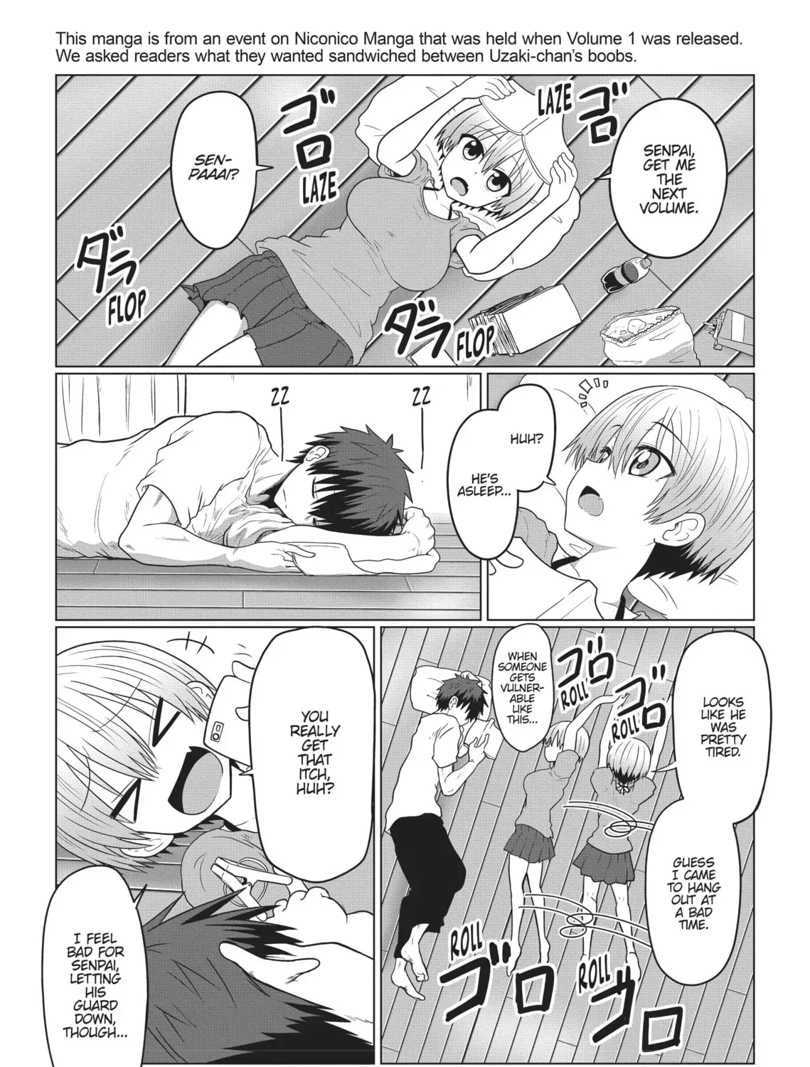 Uzaki-chan Wants to Hang Out! Chapter 0.1 page 13 - 