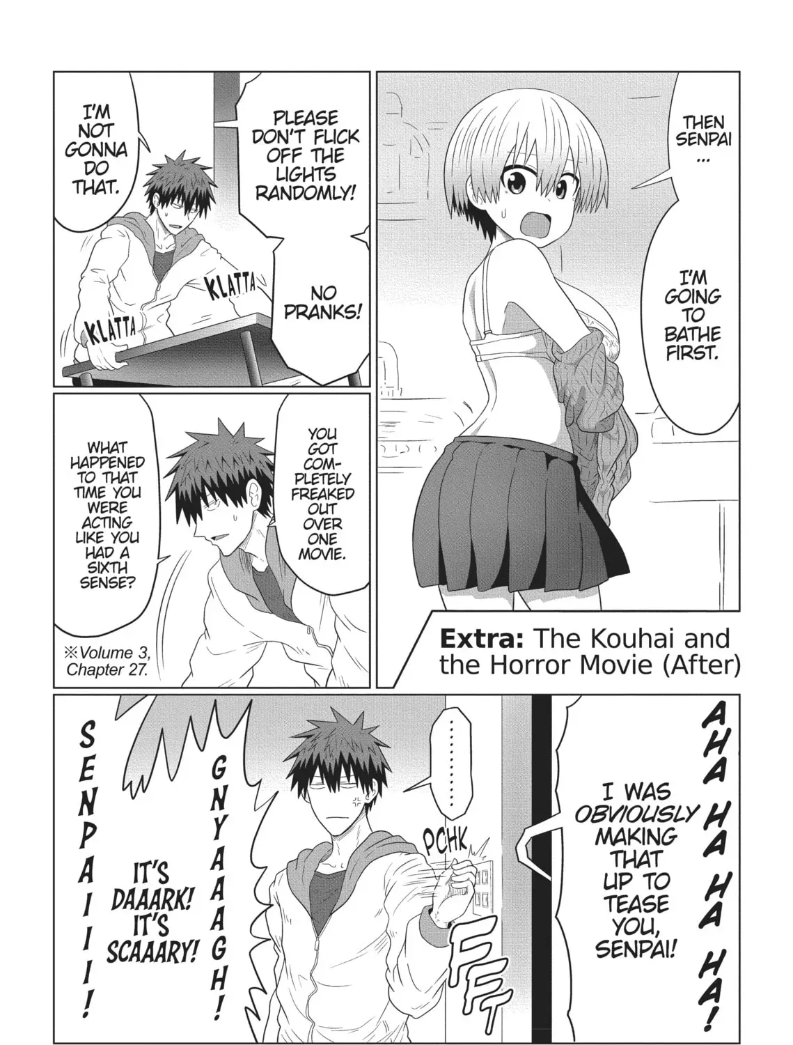 Uzaki-chan Wants to Hang Out! Chapter 0.6 page 1 - 