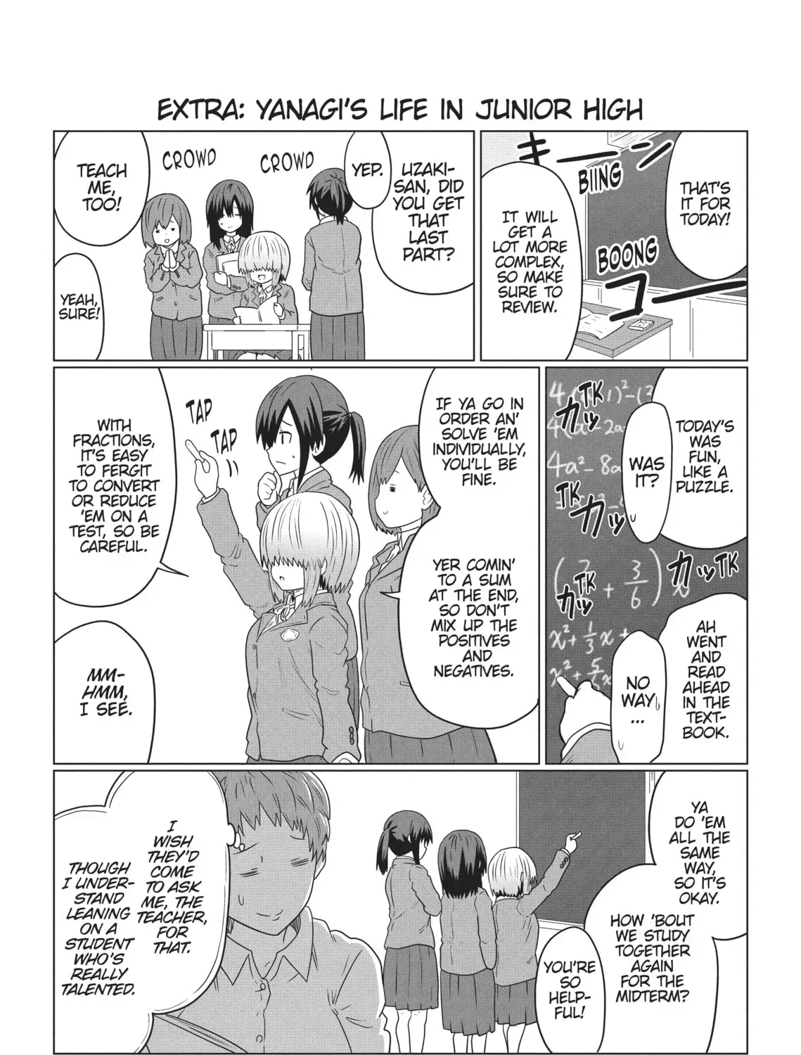 Uzaki-chan Wants to Hang Out! Chapter 0.9 page 1 - 