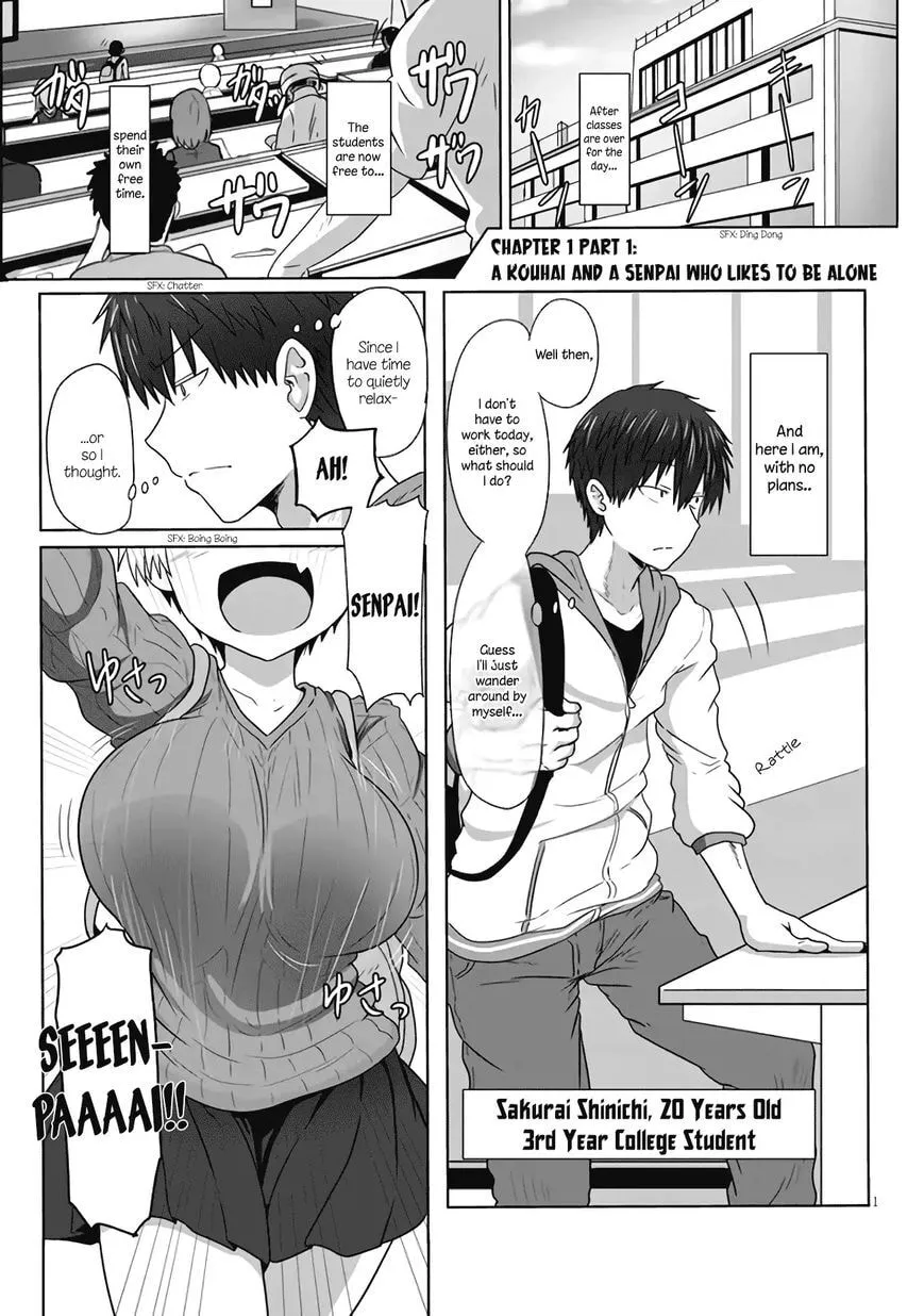 Uzaki-chan Wants to Hang Out! Chapter 1.1 page 2 - 