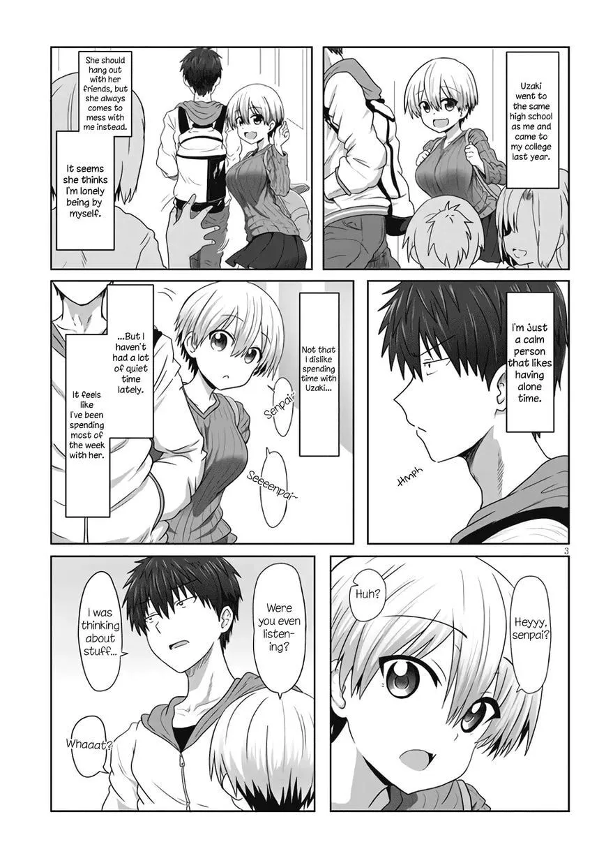 Uzaki-chan Wants to Hang Out! Chapter 1.1 page 4 - 
