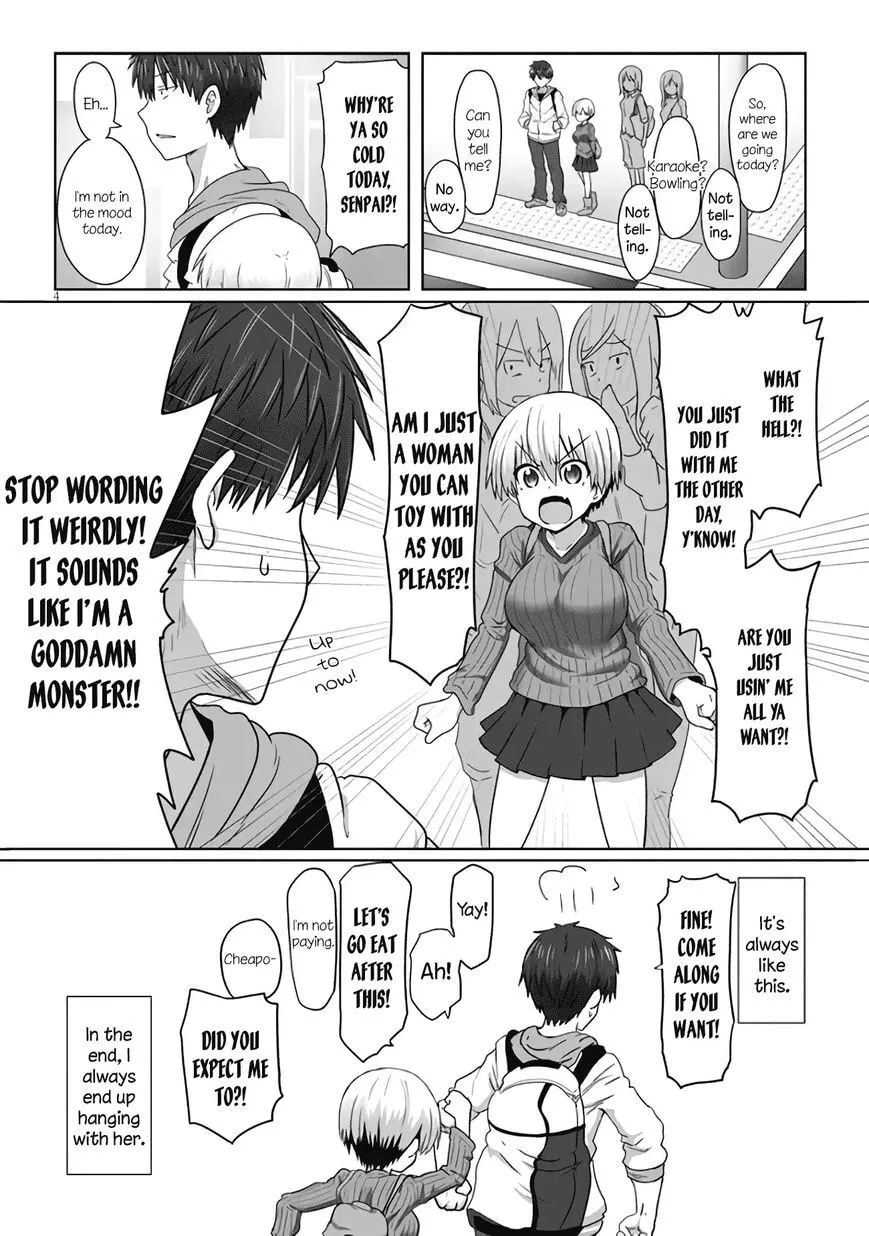 Uzaki-chan Wants to Hang Out! Chapter 1.1 page 5 - 