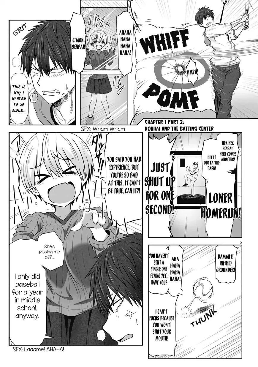 Uzaki-chan Wants to Hang Out! Chapter 1.2 page 1 - 