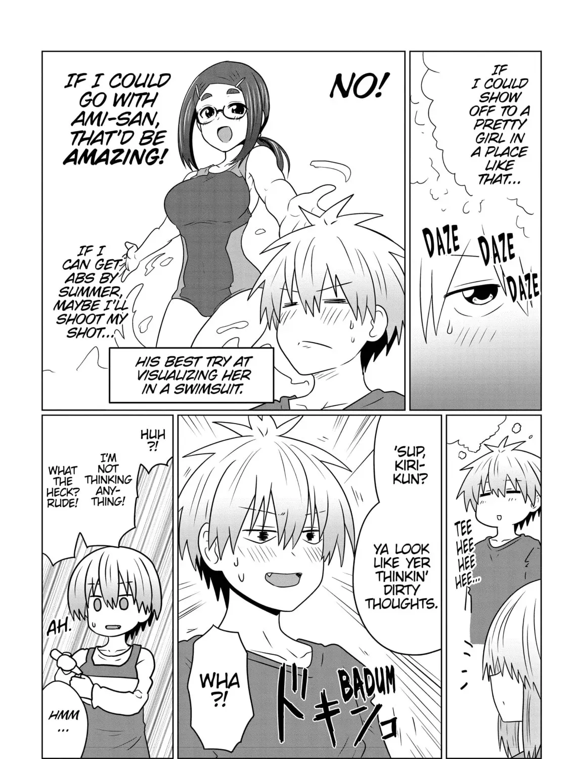 Uzaki-chan Wants to Hang Out! Chapter 1.8 page 7 - 