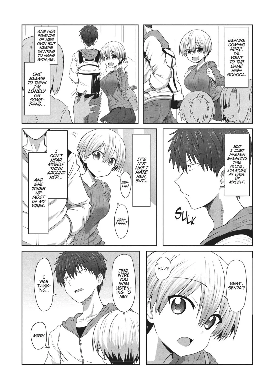 Uzaki-chan Wants to Hang Out! Chapter 1 page 5 - 
