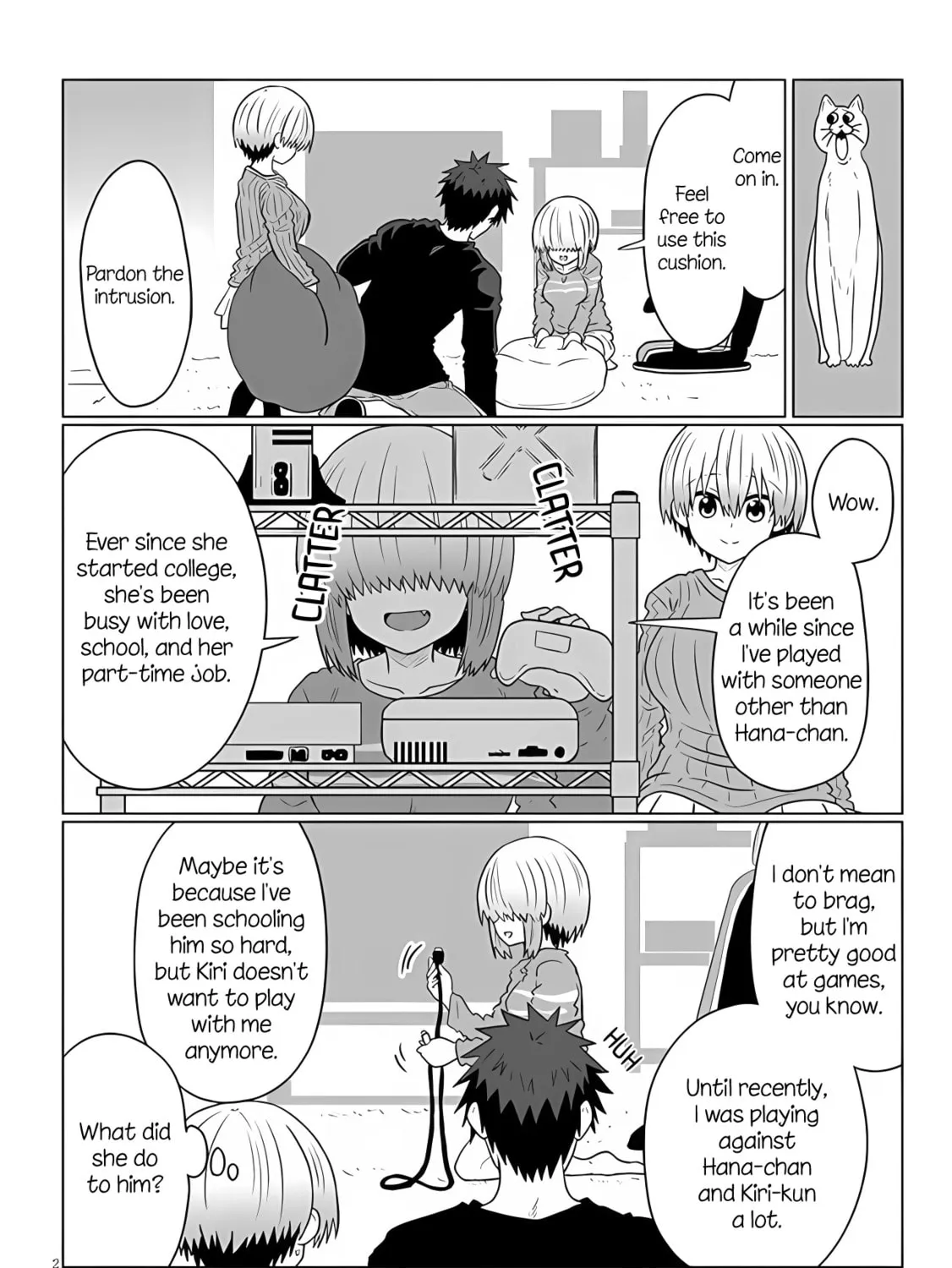 Uzaki-chan Wants to Hang Out! Chapter 110 page 3 - 