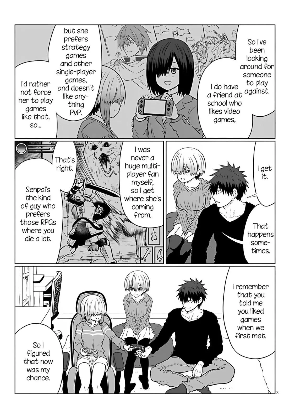 Uzaki-chan Wants to Hang Out! Chapter 110 page 5 - 