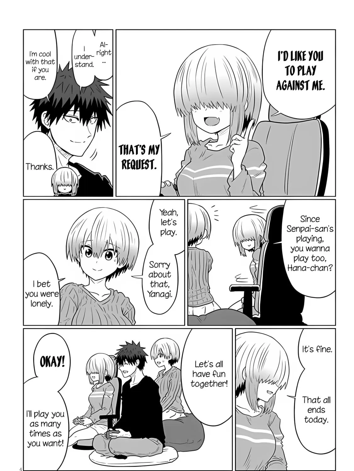 Uzaki-chan Wants to Hang Out! Chapter 110 page 7 - 