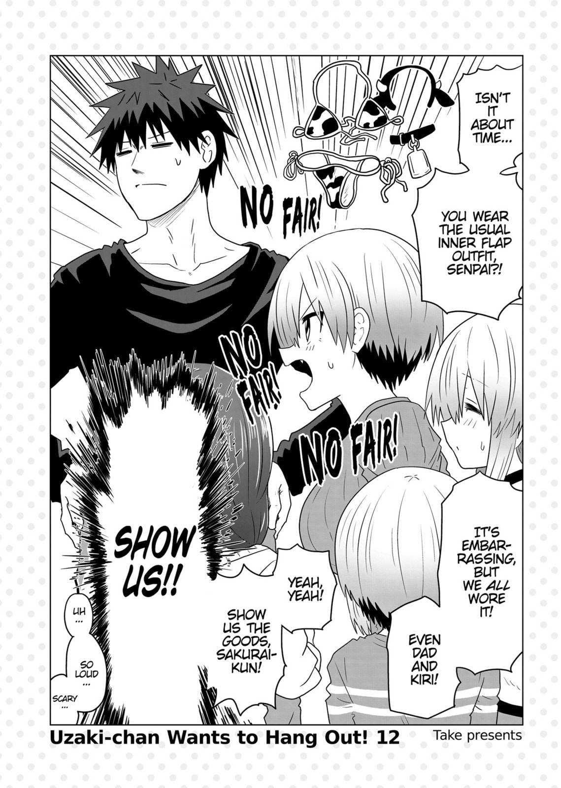 Uzaki-chan Wants to Hang Out! Chapter 111.1 page 14 - 