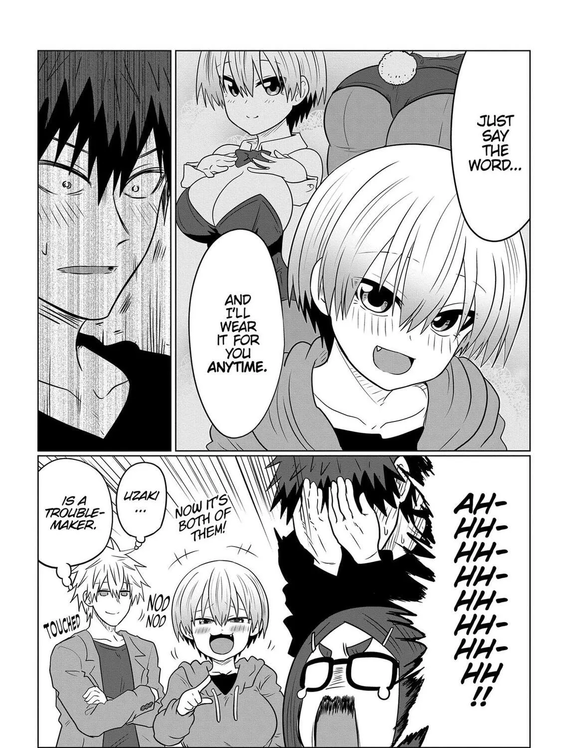 Uzaki-chan Wants to Hang Out! Chapter 111.5 page 3 - 