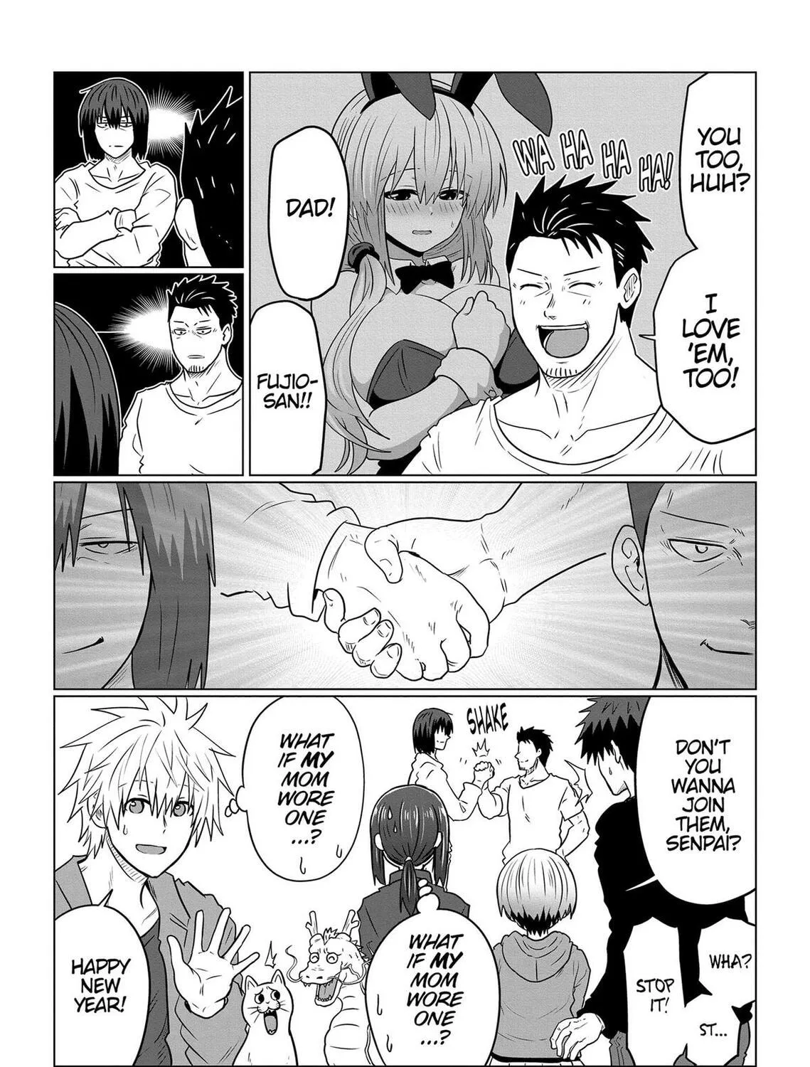 Uzaki-chan Wants to Hang Out! Chapter 111.5 page 7 - 