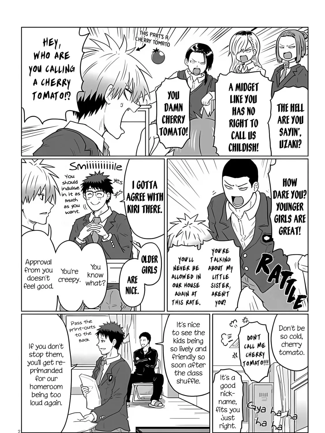 Uzaki-chan Wants to Hang Out! Chapter 112 page 3 - 