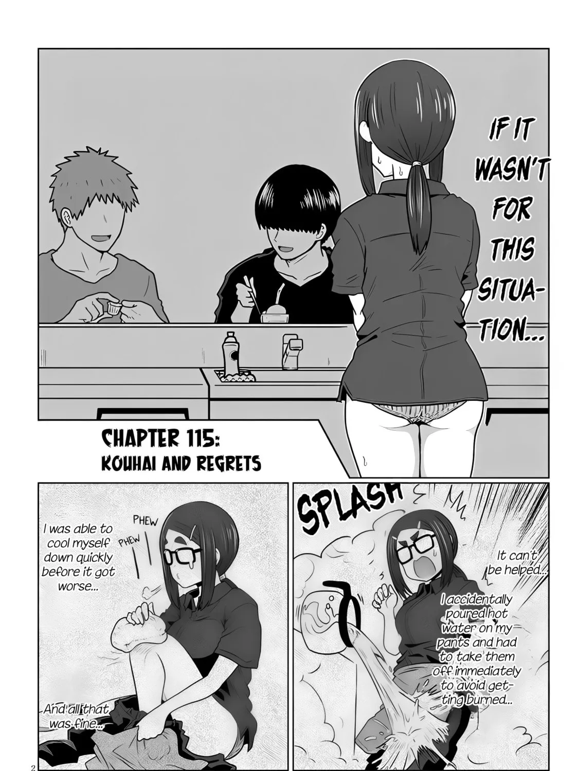 Uzaki-chan Wants to Hang Out! Chapter 115 page 3 - 