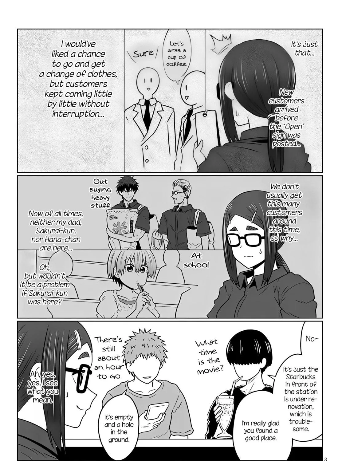 Uzaki-chan Wants to Hang Out! Chapter 115 page 5 - 