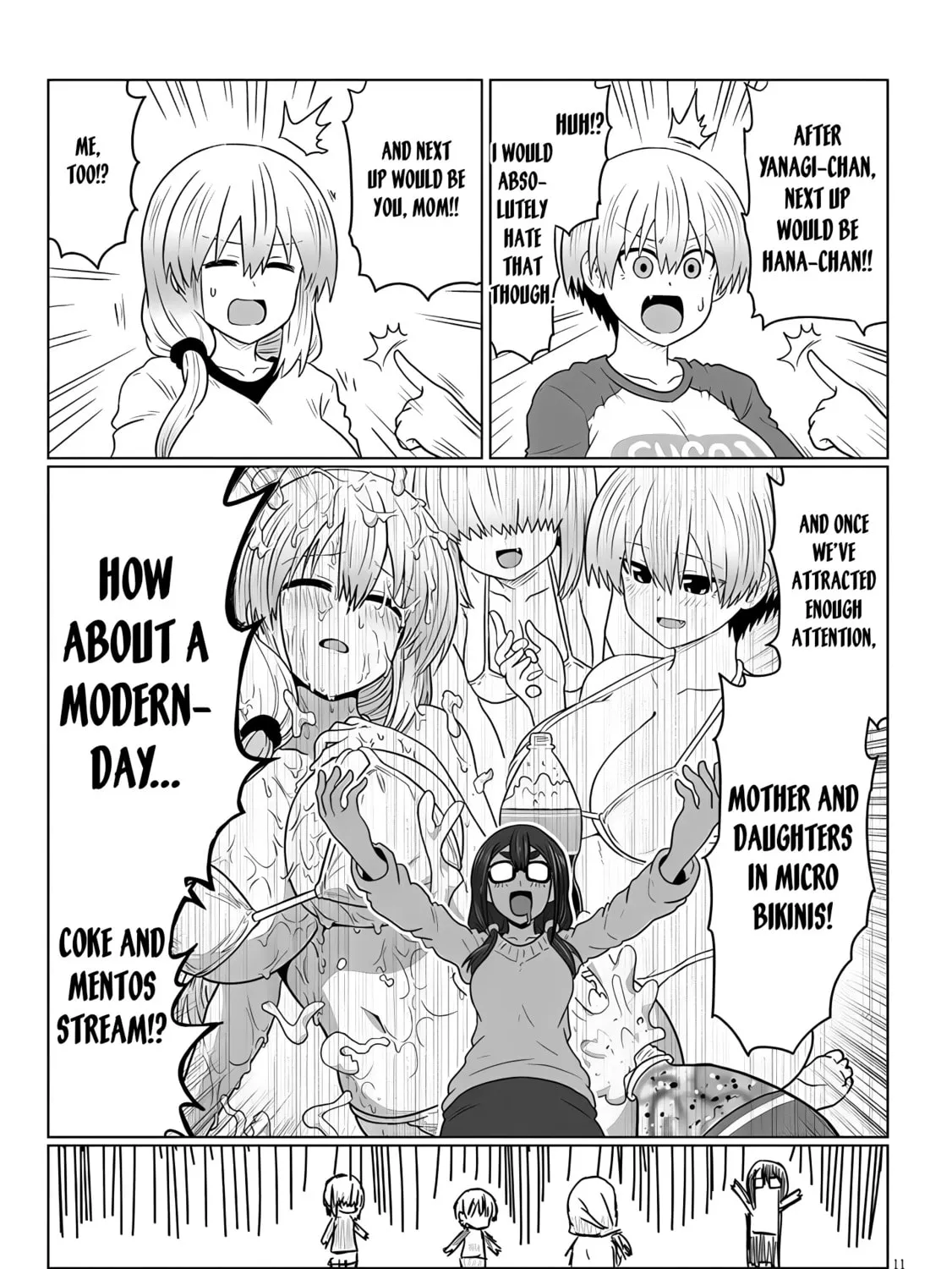 Uzaki-chan Wants to Hang Out! Chapter 117 page 21 - 