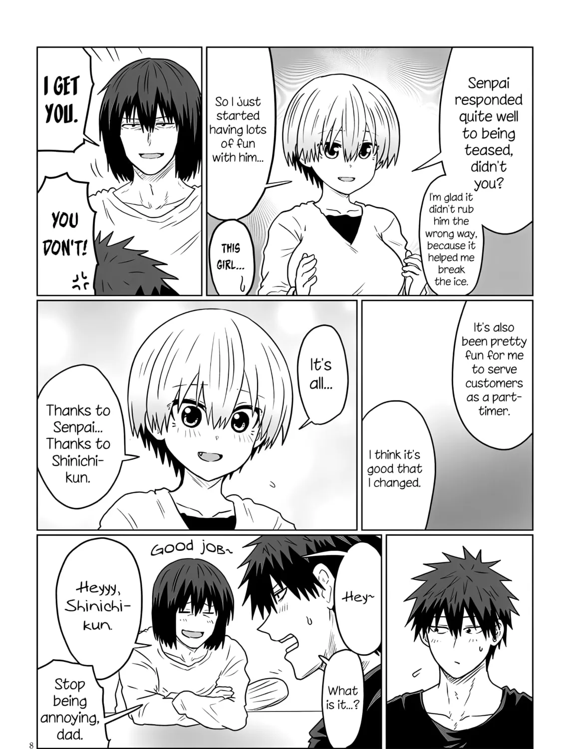 Uzaki-chan Wants to Hang Out! Chapter 118 page 15 - 