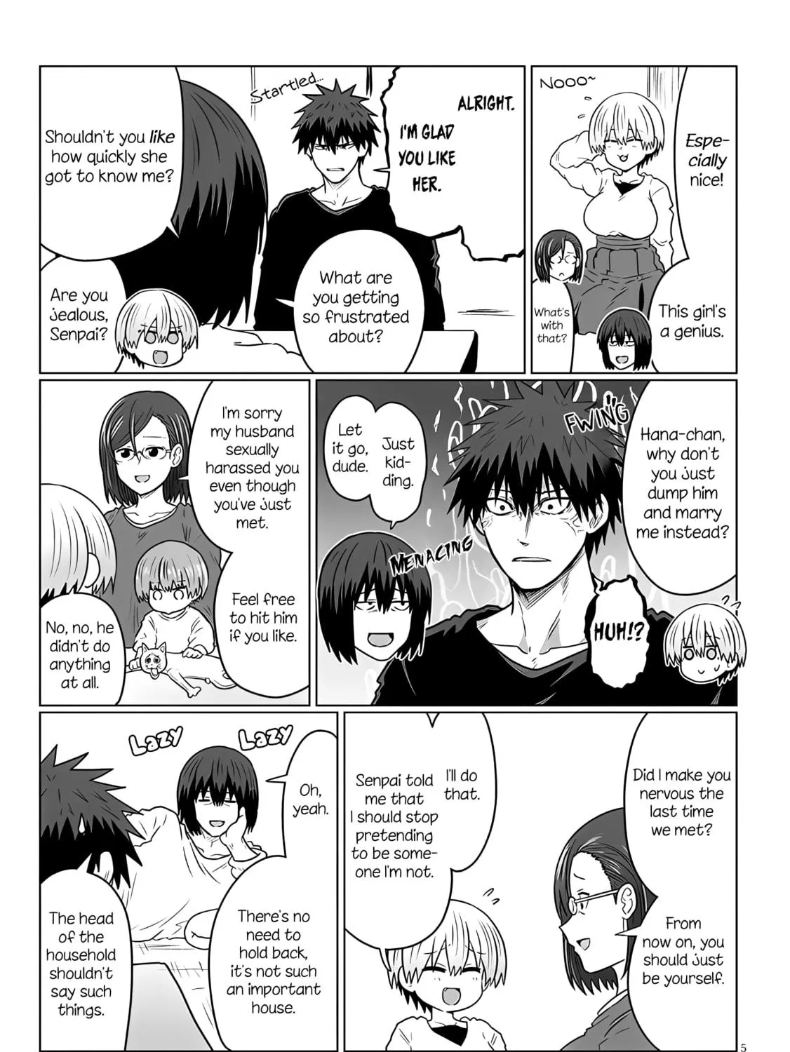 Uzaki-chan Wants to Hang Out! Chapter 118 page 9 - 