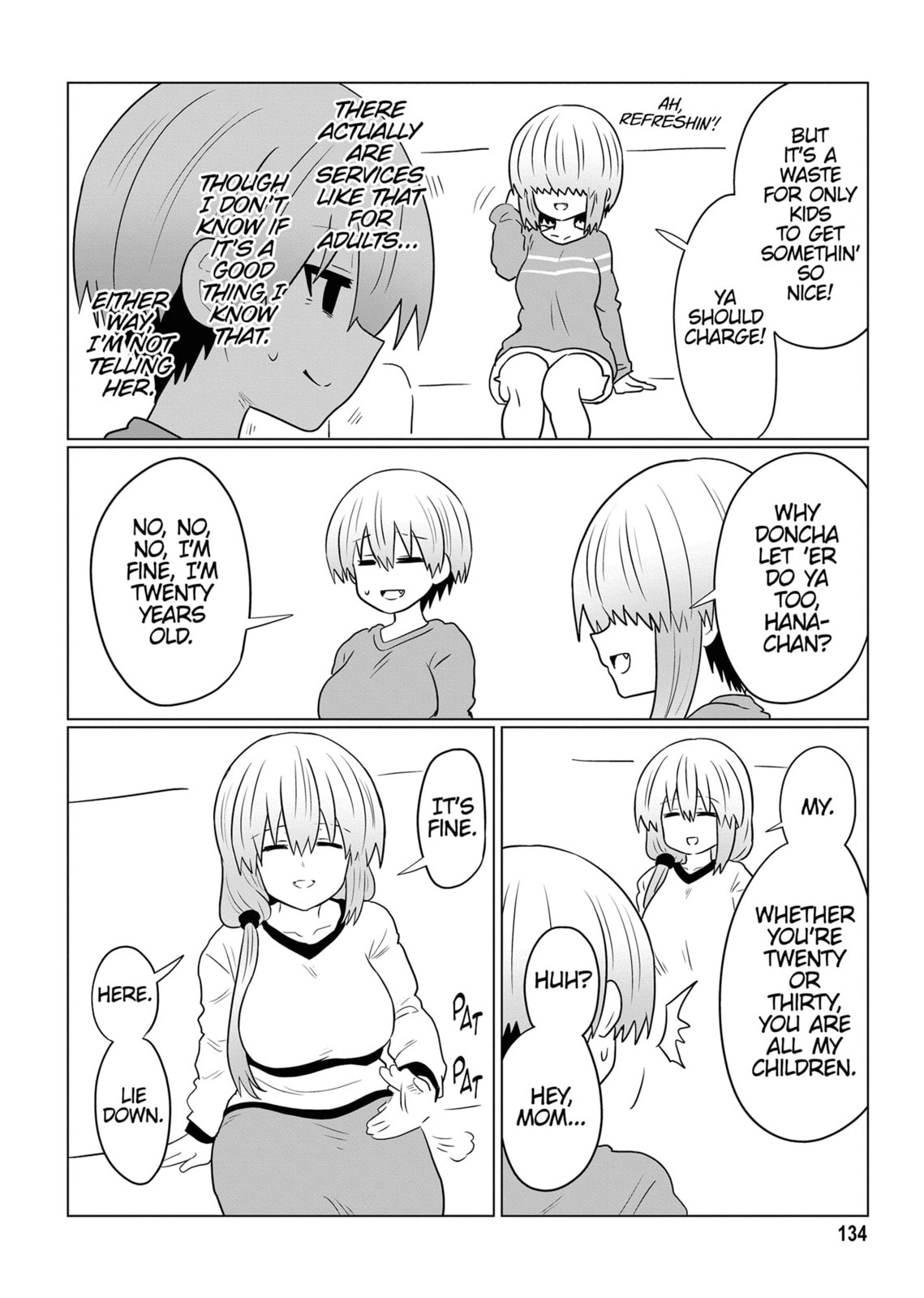 Uzaki-chan Wants to Hang Out! Chapter 120.5 page 2 - 