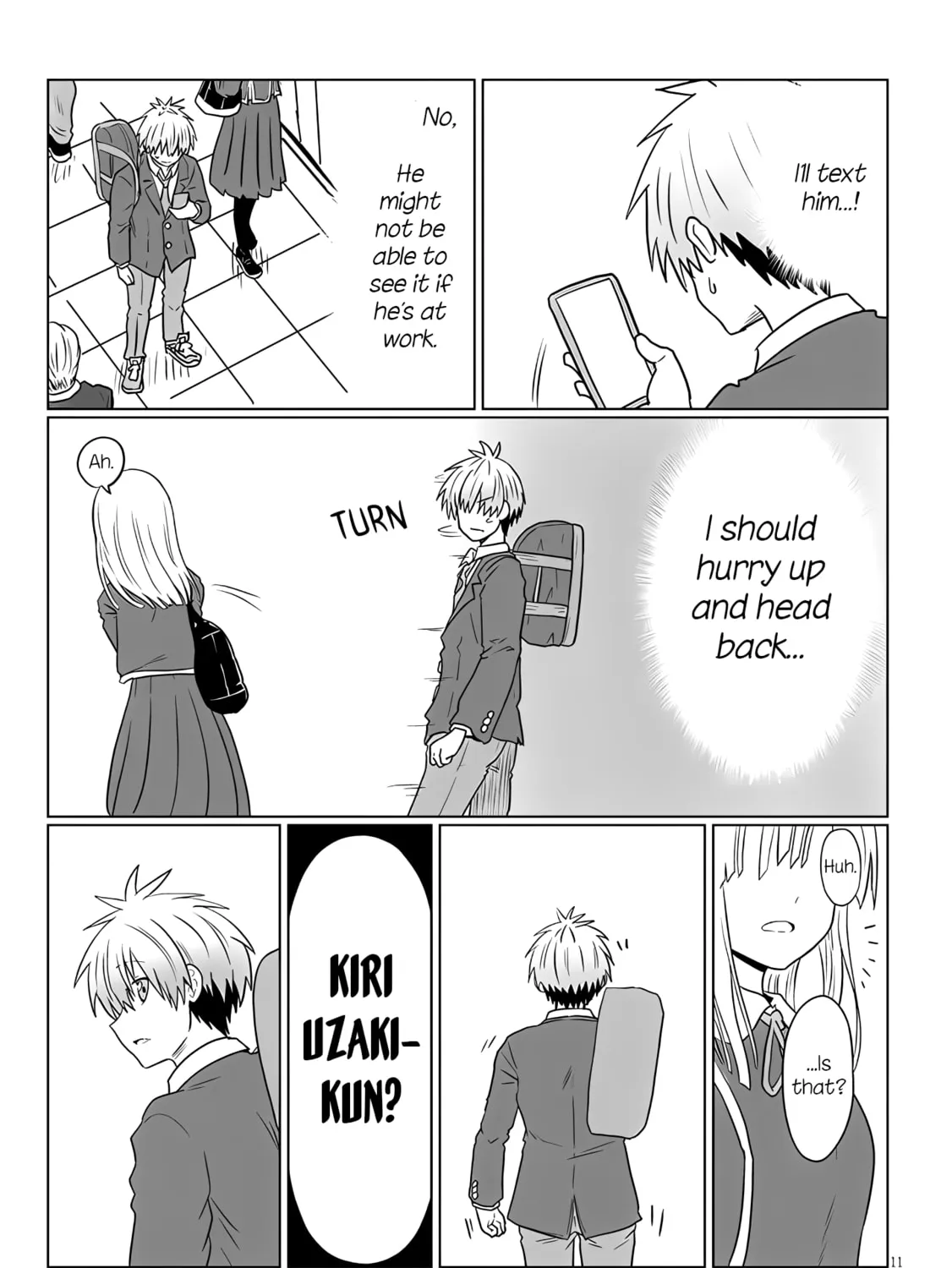 Uzaki-chan Wants to Hang Out! Chapter 120 page 21 - 