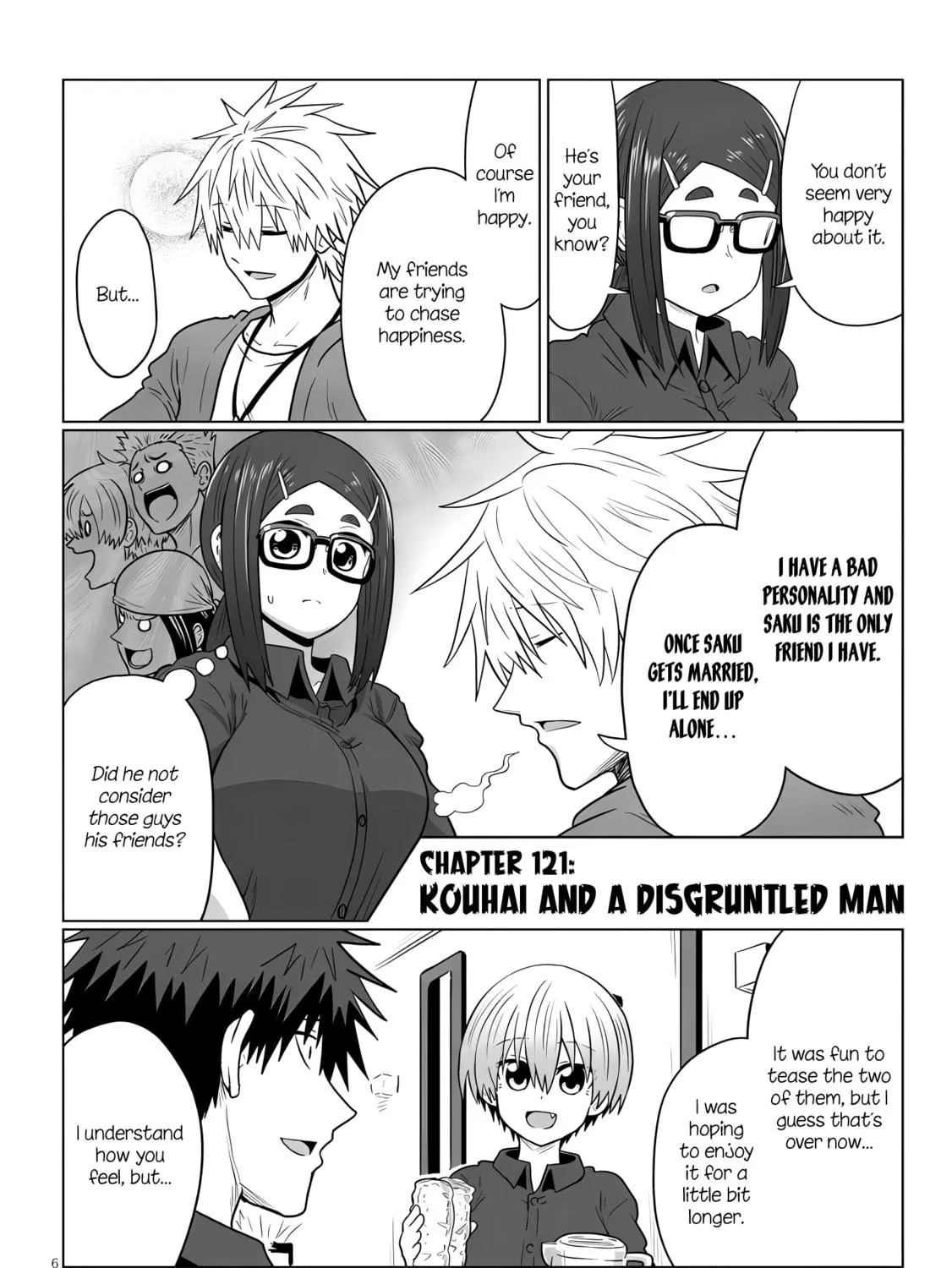 Uzaki-chan Wants to Hang Out! Chapter 121 page 11 - 