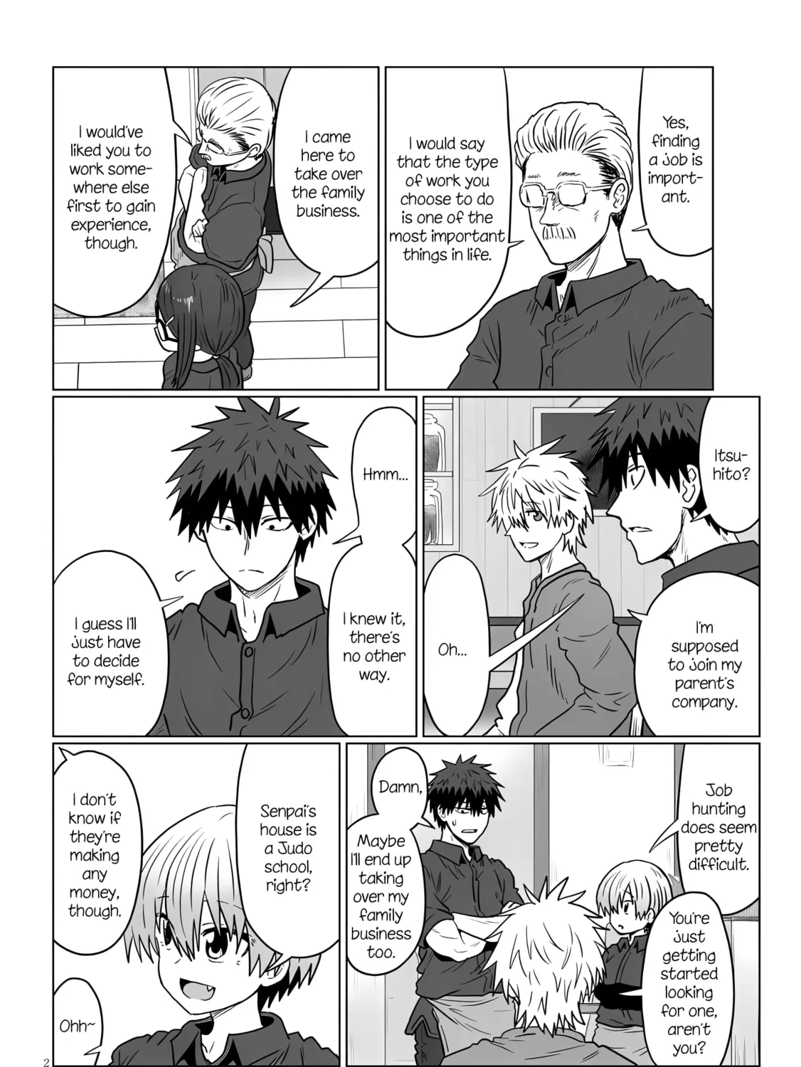 Uzaki-chan Wants to Hang Out! Chapter 121 page 3 - 